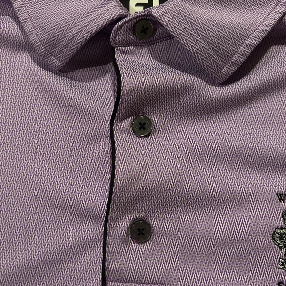 FootJoy Whistling Straits DryFit Golf Shirt - Picture 3 of 6